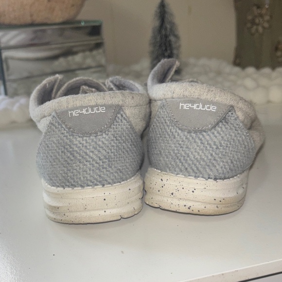 Hey Dude Shoes Women’s Sz 10 Cindy Grey - Picture 4 of 7